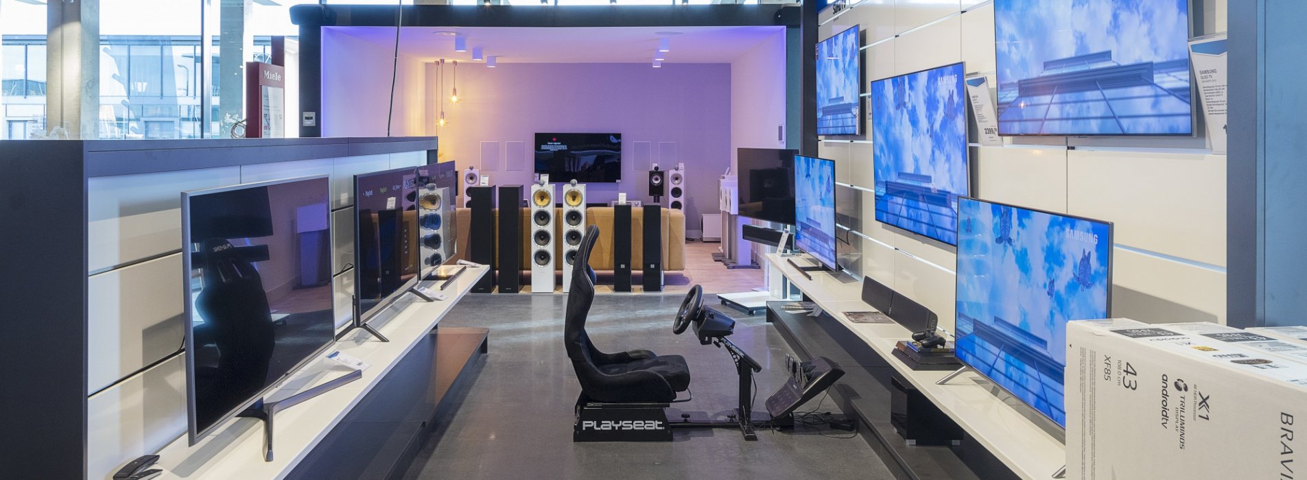 Beeld en geluid showroom Koeleman Elektro Mijdrecht