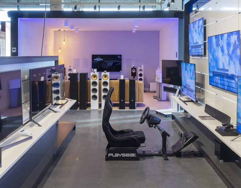 Beeld en geluid showroom Koeleman Elektro Mijdrecht