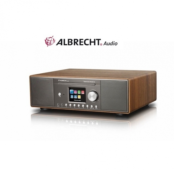Fantasie Peer Specialiteit Albrecht DR890 - CD/DAB+/FM Walnut Radio - Albrecht | Koeleman Elektro