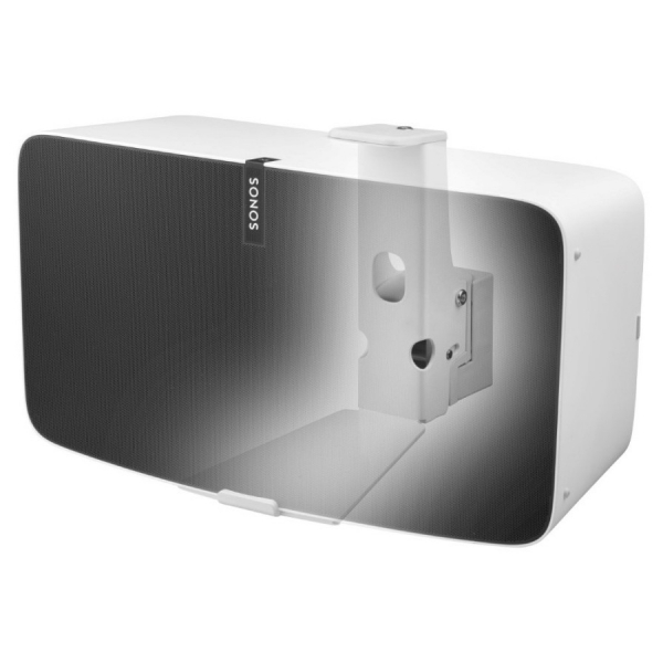 Muurbeugel voor Sonos Five en Play:5, horizontaal, wit