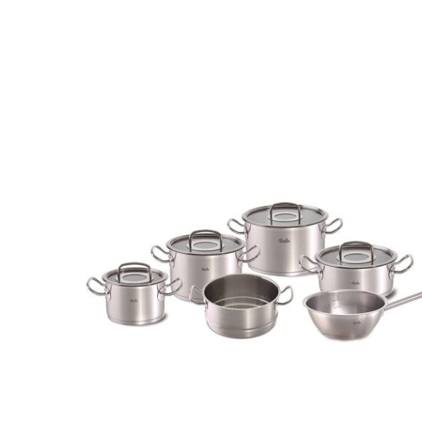 Fissler Original Profi collection 6 delig, met glasdeksel