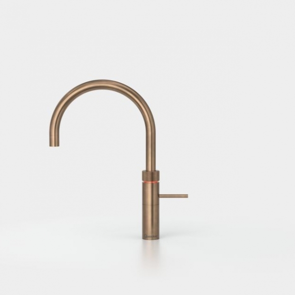 Quooker Fusion Messing Patina Round/Square COMBI/COMBI+