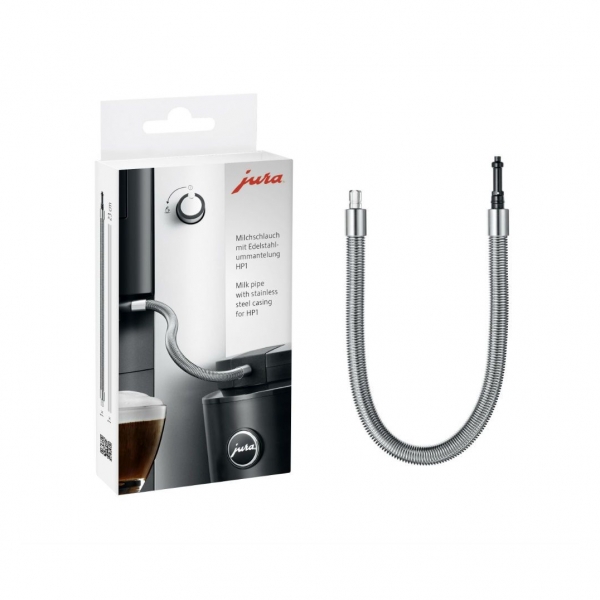 Jura Melkslang met roestvrijstalen ommanteling HP1