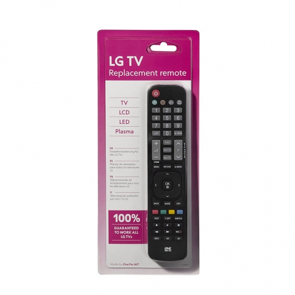 One For All Universeel LG Afstandsbediening