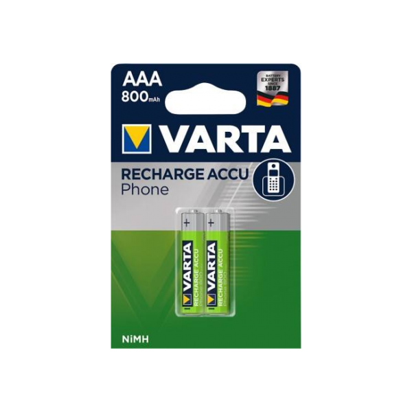 Varta AAA 800mAh Oplaadbare Batterijen