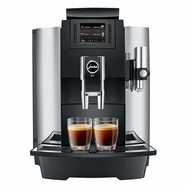 Jura WE8 Chroom Koffiebonen machine