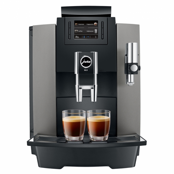 Jura WE8 Dark Inox Koffiebonen machine