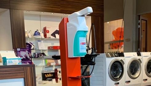 Onze winkel is geopend.