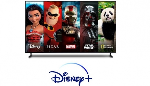 Ontvang 1 of 2 jaar Disney+ cadeau bij aankoop van een Samsung QLED TV.