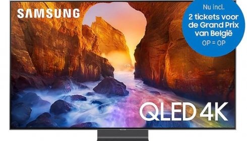 Dichterbij kom je niet! Met Samsung naar de Grand Prix van Belgie! Kom kijken!