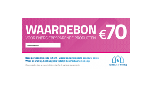Waardebonactie verlengd tot eind 2022